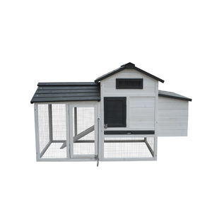 Pollaio in legno con gabbia da corsa - Product Image 2