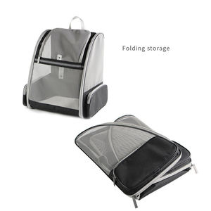 PET kedi sırt çantası köpek seyahat nefes <span class=keywords><strong>a</strong></span>çık omuz kedi sırt çantası yavru taşınabilir yürüyüş için - Product Image 4