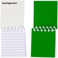 Skywing Fabricant Directement Lot de 24 mini cahiers à spirale 6 couleurs 2.25x3.5 pouces Papier ligné bleu pour enfants