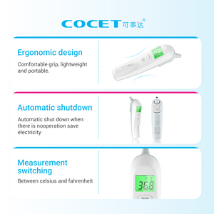 <span class=keywords><strong>Thermomètre</strong></span> numérique infrarouge étanche pour la maison, <span class=keywords><strong>thermomètre</strong></span> frontal et <span class=keywords><strong>auriculaire</strong></span> pour bébé, <span class=keywords><strong>thermomètre</strong></span> numérique sans contact - Product Image 5
