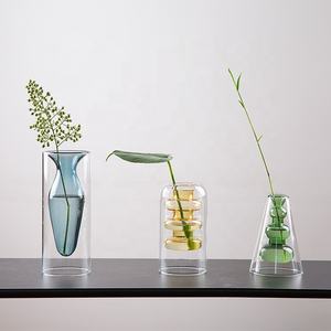 Bixuan piccoli <span class=keywords><strong>vasi</strong></span> con boccioli singoli composizioni floreali aromaterapia senso borosilicato colore vetro bottiglia centrotavola tavolo matrimoni - Product Image 3