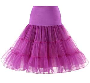 Ecowalson <span class=keywords><strong>court</strong></span> Organza Halloween <span class=keywords><strong>jupon</strong></span> Crinoline Vintage <span class=keywords><strong>mariage</strong></span> mariée pour robes sous-jupe Rockabilly Tutu - Product Image 4