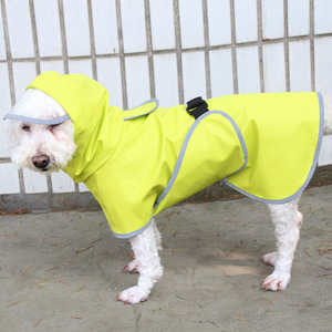 <span class=keywords><strong>Manteau</strong></span> <span class=keywords><strong>de</strong></span> <span class=keywords><strong>pluie</strong></span> <span class=keywords><strong>pour</strong></span> chien avec capuche, logo personnalisé, classique, simple, en PU imperméable, <span class=keywords><strong>pour</strong></span> Dachshund, <span class=keywords><strong>Whippet</strong></span>, gris, toutes saisons - Product Image 2