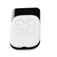 Télécommande sans fil RF 433 MHz à 4 boutons YET2201, type D6, clonage de code, ouvre-porte, certifiée CE ROHS