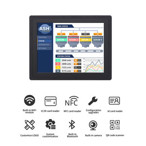 13.3 Inch <strong>Open</strong> Frame Indoor Industrial Panel PC X86 I5 I7 with High Brightness Panel 1920x1080 Resolution - Product Image 2