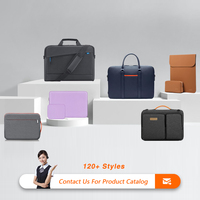 Sacoche d'ordinateur portable en cuir de luxe vintage pour hommes, personnalisable avec logo du fabricant, idéale pour le travail, le bureau, les voyages et les affaires