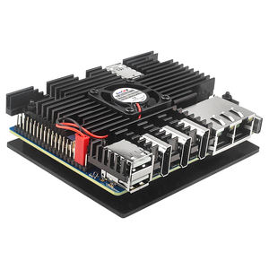 Rango i 5 lus 5 inum luminum llolloy etal ase ASE y Cooler an Active y assive ooling rotection Hell ouousing para Opi 5 Plus - Product Image 2