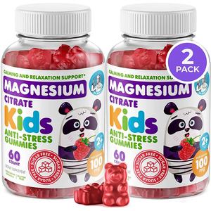 Adult Sugar-Free <b>Magnesium</b> <b>Gummies</b> Supplement with <b>Magnesium</b> Threonate & Glycinate for Immune Support OEM/ODM - Product Image 1