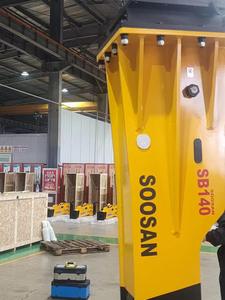 Para SOOSAN SB 140 Martillo hidráulico para excavadoras Motor de núcleo de 30-45 toneladas para trabajo de construcción y demolición Tipo de caja - Product Image 5