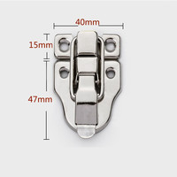 Loquet de fermeture à bascule pour coffre, boîte, valise, sac