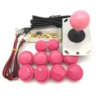 Kit de bricolage de commutateur de Joystick d'arcade zéro retard encodeur USB d'arcade pour PC Arcade Sanwa Joystick + boutons poussoirs Sanwa pour Arcade Mame