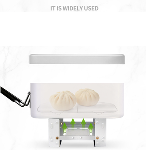 DF Grille de cuisson vapeur en acier inoxydable SUS 304, personnalisée, à prix abordable, fabriquée en Chine, pour usage en camping extérieur et en boîte repas. - Product Image 4