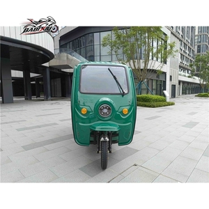 <span class=keywords><strong>Triciclo</strong></span> Eléctrico Verde de 60V Directo de Fábrica, <span class=keywords><strong>Triciclo</strong></span> de Carga con Carrocería Cerrada para Uso Postal - Product Image 2