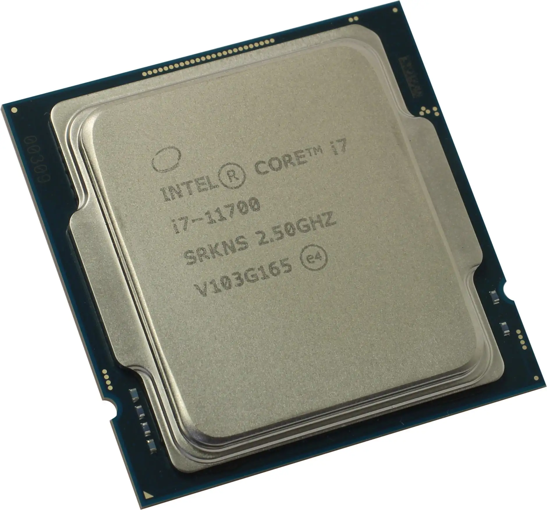 Plateau Intel Core i7-11700 i7 11700F 16M 65W LGA 1200 2.5 GHz processeur CPU huit cœurs pour carte mère B560 Z590