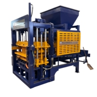 Machine de formage de produits de construction QT4-15B pour les unités de ciment, les matériaux de pavage extérieur et les applications de maçonnerie