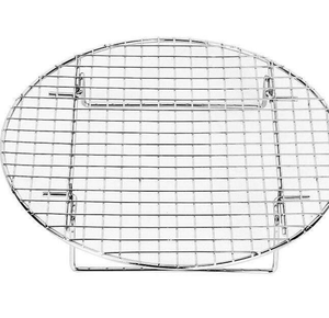 <span class=keywords><strong>Rejilla</strong></span> Redonda Multiusos de Alambre de 10.2 Pulgadas - <span class=keywords><strong>Rejilla</strong></span> Resistente <span class=keywords><strong>para</strong></span> Cocinar, Refrigerar y Cocinar al Vapor <span class=keywords><strong>para</strong></span> Cocina de Restaurante - Product Image 3