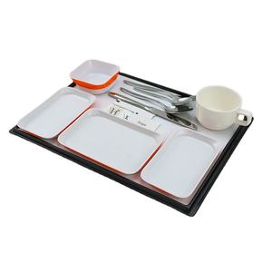 <span class=keywords><strong>FS</strong></span>-bandeja Rectangular para comida, juego de vajilla brillante - Product Image 1