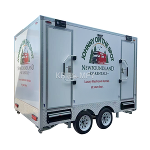 Remorque de salle de bain mobile de 20 pieds, construction rapide, cuisine portable, toilettes, 2025 - Product Image 5