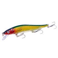 Vente en gros de leurres de pêche professionnels Minnow 120mm 13.6g, wobblers pour lancer longue distance, appâts artificiels durs coulants pour achigan et brochet, jerkbaits