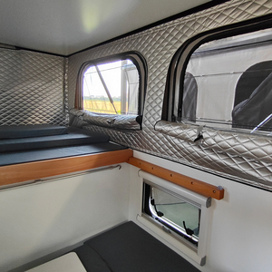 Remorque camping-car haute <span class=keywords><strong>performance</strong></span> avec évent de toit de réservoir d'eau et compartiments de rangement Idéal pour une utilisation à long terme - Product Image 6