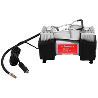 Compresseur d'air automatique portable pour voiture - Gonfleur de pneus robuste 150 PSI avec double compensateur