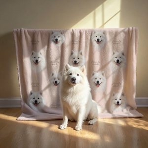 Tùy Chỉnh Pet Dog Mèo Chân Dung In Flannel Lông Cừu Chăn Động Vật Thiết Kế Cho Sofa Nhà Cắm Trại Du Lịch Thấp Moq OEM/ODM - Product Image 6