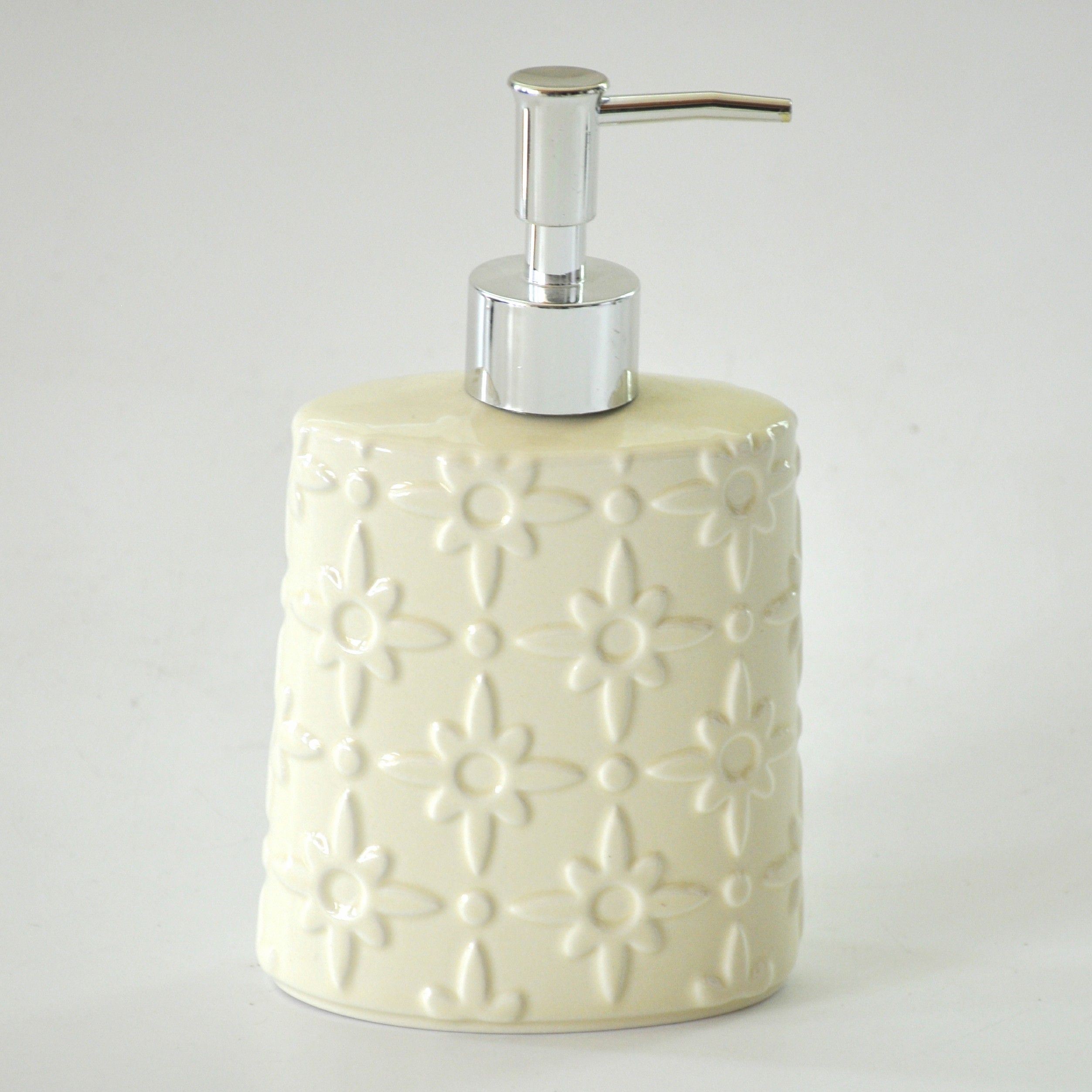 Beige Lotion Dispenser