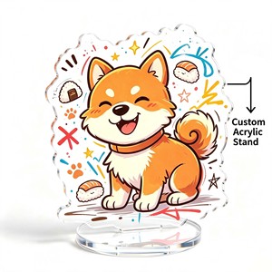 Soporte de Acrílico Personalizado, Soporte Transparente con Diseño de Animalitos, Letrero Decorativo para Escritorio, Adorno para Pastel, Decoración para Fiestas, Regalo Promocional, Recuerdo - Product Image 1