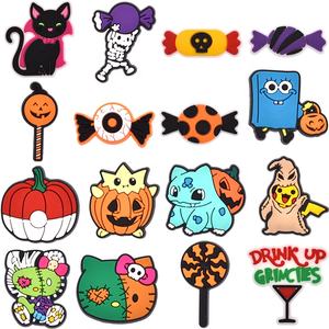 2025 mode Halloween Style chaussures charmant personnalisé dernières chaussures en PVC accessoires charmant en gros caoutchouc pas cher chaussures décoration - Product Image 5