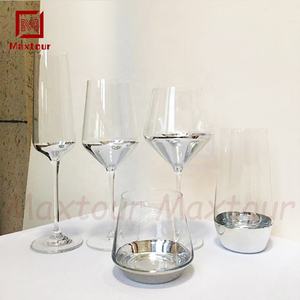 Verre à flûte à champagne gobelet transparent en cristal noir personnalisé de 8oz <span class=keywords><strong>verres</strong></span> à vin de <span class=keywords><strong>dégustation</strong></span> - Product Image 6