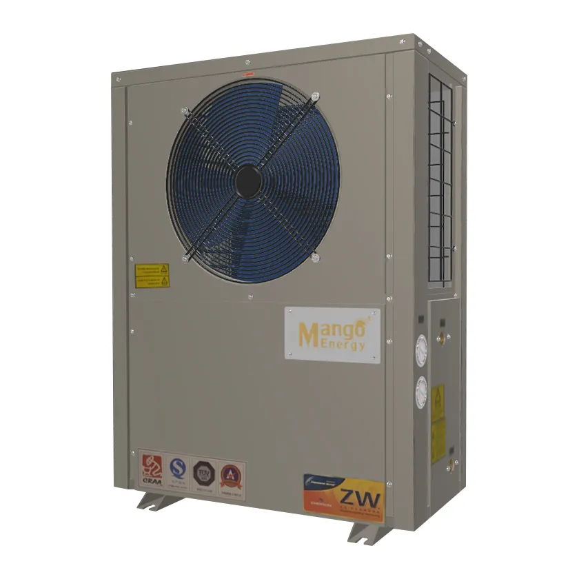 High Cop Luft zu Wasser Wärmepumpe 240 V/50Hz/1p EVI Luft-zu-Warmwasser bereiter mit Heizungs kühlung für den Hausgebrauch