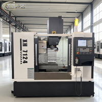 Centre d'usinage vertical CNC automatique haute précision GSK Control XH7124 avec broche BT30 pour le fraisage de pièces de précision en aluminium
