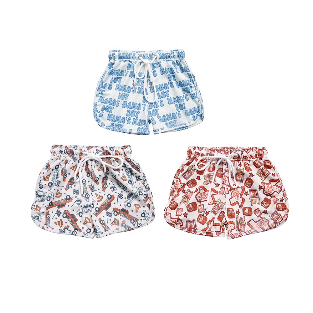 Индивидуальные быстросохнущие детские плавки для малышей, купальник для маленьких девочек и мальчиков, купальные костюмы, пляжные шорты для доски