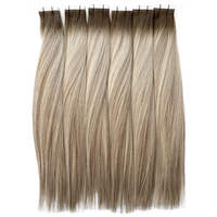 Ruban adhésif invisible dans les extensions de cheveux Bande de cheveux humains dans les extensions Cheveux russes