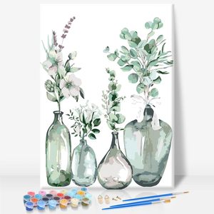 Cuadros Decorativos Enmarcados - Pinturas Modernas <span class=keywords><strong>de</strong></span> Naturaleza Muerta y Kit <span class=keywords><strong>de</strong></span> Pintura por Números Personalizado para Decoración del Hogar - Product Image 1