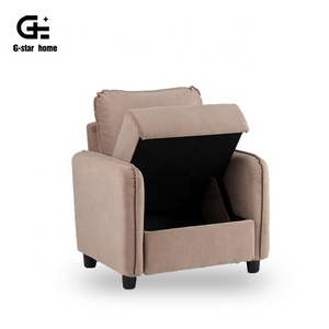 2019 Meilleur vendeur fauteuil de rangement type siège unique <span class=keywords><strong>canapé</strong></span> moderne poltrona loisirs salon chaise - Product Image 4