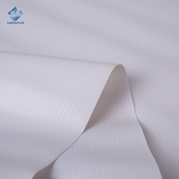 Matériel publicitaire du fabricant, bâche en PVC frontlit de 340 g/m², 300*500D, 18*12, blanche, rouleaux de bâche flexible