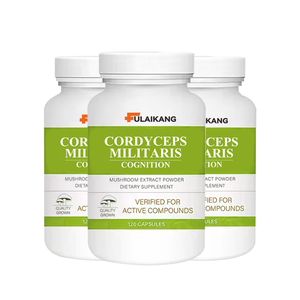 Extrait de Cordyceps pressé à froid OEM/ODM, extrait de plantes, capsules de vitamines, en verre, en bouteille, en fût, aliments santé - Product Image 4