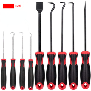 Kit d'outils de réparation de <span class=keywords><strong>voiture</strong></span>, ensemble de crochet de <span class=keywords><strong>grattoir</strong></span> universel, kit d'outils de réparation automobile, kit d'extracteur de crochet d'étanchéité en acier au Chrome vandium, 9 pièces - Product Image 2