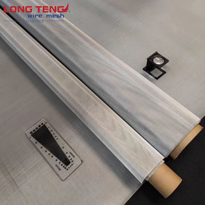 99,5% Pure Tungsten <span class=keywords><strong>Wire</strong></span> <span class=keywords><strong>Mesh</strong></span> <span class=keywords><strong>Net</strong></span> Screen Pano Tecido para Vacuum Furnace Heater Electromagnetic Shielding Light Wave Cutting - Product Image 5