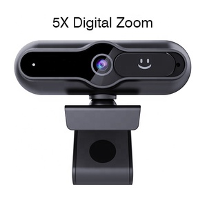 Webcam 4K Ultra HD en promotion avec zoom automatique 5X pour conférence, caméra réseau pour PC, webcam pour ordinateur portable, mini caméra 4K avec microphone - Product Image 2