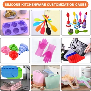 Mini entonnoir de cuisine pliable en silicone de qualité alimentaire pour transfert de liquides, outil de moulage existant, ensemble d'entonnoirs en silicone pliables - Product Image 3