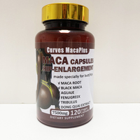 Capsules d'Agrandissement des Fesses Courbes Suprêmes Maca Plus, Capsules Maca pour Fesses BBL, Kit d'Amélioration des Fessiers et des Hanches