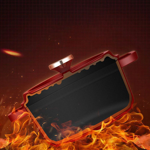 Chất lượng cao giá rẻ giá gốm không dính nồi Om gang men đồ nấu nướng nồi - Product Image 5