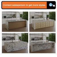 Dalle de marbre Bianco Carrara Tostone, populaire, durable et de qualité supérieure, pour îlot de cuisine, chambre à coucher, appartement, décoration intérieure