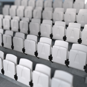 중국 스포츠 좌석 축구 경기장 좌석 암체어 JY-S101 바닥 설치 저렴한 플라스틱 경기장 좌석 - Product Image 6