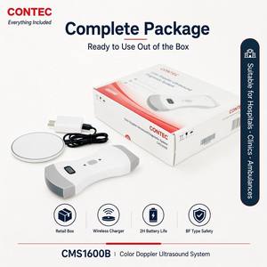 Appareil d'échographie portable CONTEC CMS1600B approuvé par Santé Canada, équipement hospitalier portable - Product Image 3