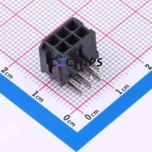 BX-MX3.0-2-3PWZ Wire-to-Board Pin Header Bent Lead Through Hole,P=3mm Connector 2x3P 3mm Right Angle Insert Micro-Fit (MX 3.0) - Product Image 1