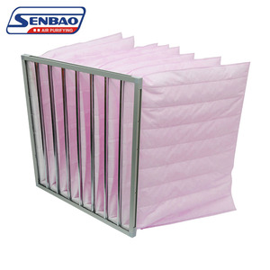 Vừa hiệu quả HVAC sợi tổng hợp bộ lọc không khí với túi túi cho không khí trong nhà chất lượng tăng cường - Product Image 1