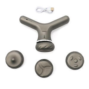 Y nuevo producto personalizado barato Mini Fascial Gun masajeador 360 rotación espalda cuerpo vibración relajación inalámbrico <span class=keywords><strong>Pro</strong></span> pistola de masaje - Product Image 2